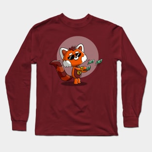 Cute Red Panda Buy yourself something nice Kawaii Long Sleeve T-Shirt